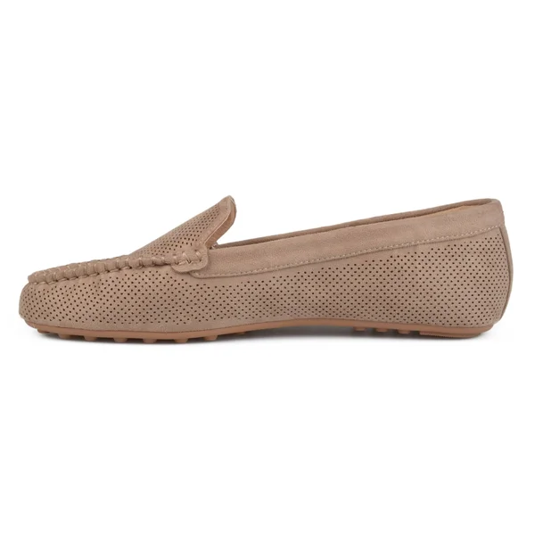 Journee Collection Women's Comfort Halsey Loafers - Grey
