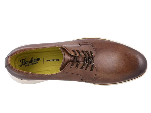 Florsheim Fuel 5 Eye Plain Toe Oxford 10.5 Men's Scotch
