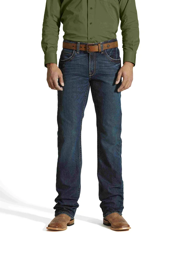 Ariat Rebar Jeans: Men's 10016222 Ironside M5 Slim Fit Straight Leg Jeans