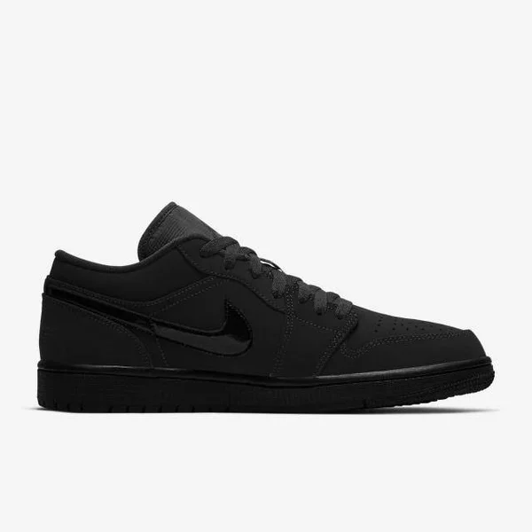 Air Jordan 1 Low, Men's, Size: 9.5, Black