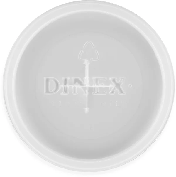 Dinex DX1193ST8714 Lid with Straw Slot for 5 oz. Tumblers - 1000, CS