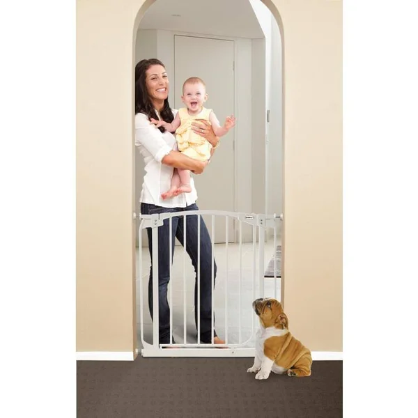 Bindaboo Swing Closed Pet Gate - White