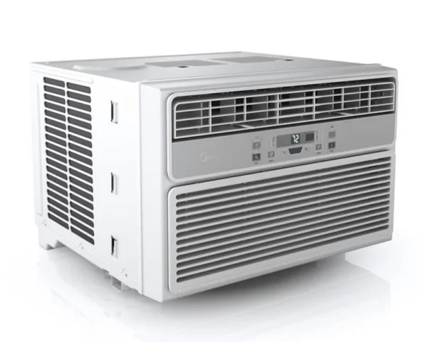 Midea MWA06CR71 6, 000 BTU 115-Volt Window Air Conditioner with Remote in White