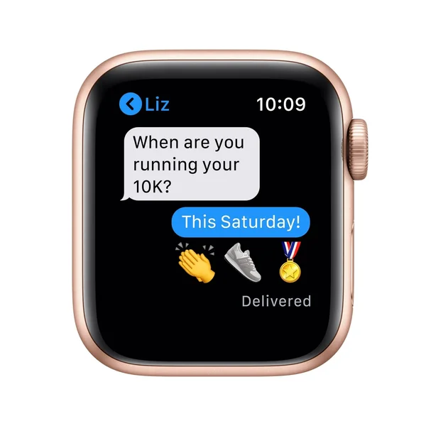 Apple Watch SE - 40mm - GPS - Gold Aluminum Case - Pink Sand Sports Band
