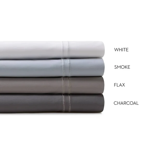 Malouf Supima Cotton Sheets Twin, White