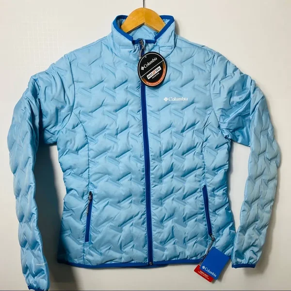 Columbia Women's Delta Ridge Down Insulated Jacket - Size: Medium, Blue