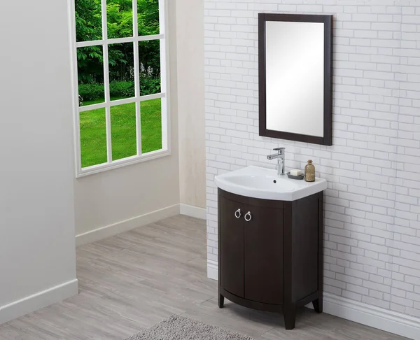 Elegant Lighting Cole 2 Doors Cabinet, Dark Walnut, VF2104