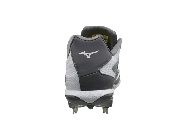 Mizuno Heist IQ Metal Baseball Cleat - Low - Grey/White 13, Men's