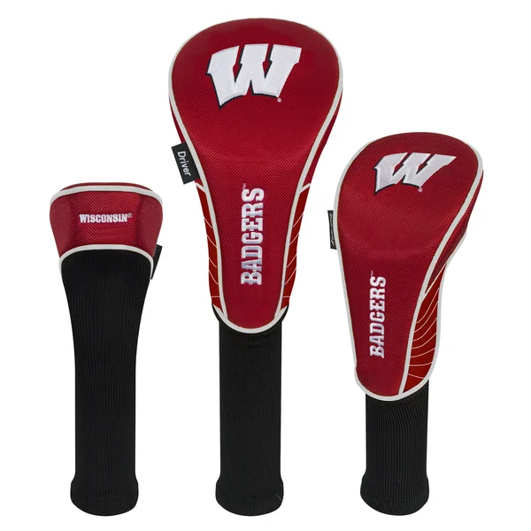 Team Effort Wisconsin Badgers Set of 3 Headcovers