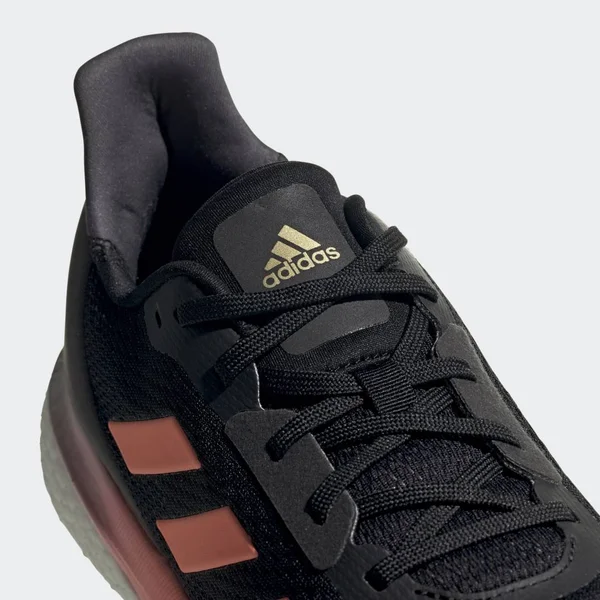 Adidas Astrarun Shoes - Men's - Core Black, Signal Coral, Grey Five - 10