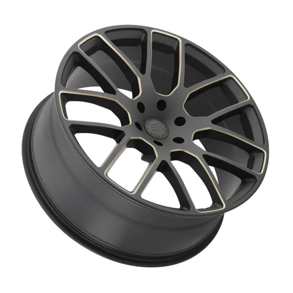 Black Rhino Kunene Milled Matte Black Wheels, 2410KUN356135M87