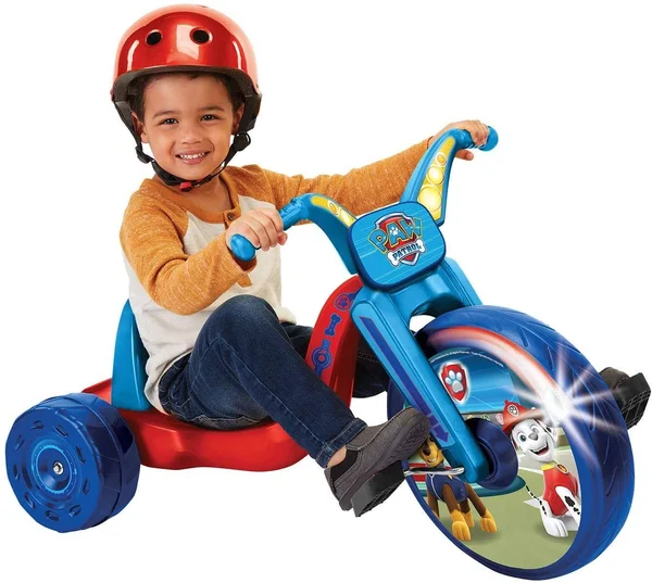 Paw Patrol Kids Tricycle 15 Fly Wheels Junior Cruiser Ride-On - 20 in x 22.5 in x 32.83 in