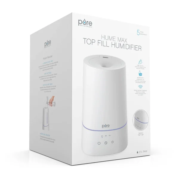 Pure Enrichment Hume Max Top Fill Humidifier, White