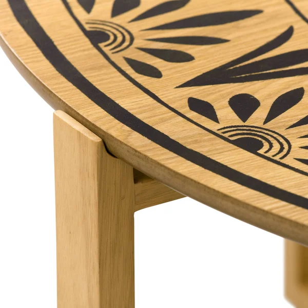 Adore Decor FUTB10103A Dahlia Side Table, Natural
