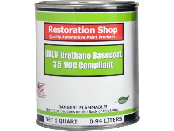 Daytona Yellow 1 Quart Low VOC Urethane Basecoat Car Auto Body Paint