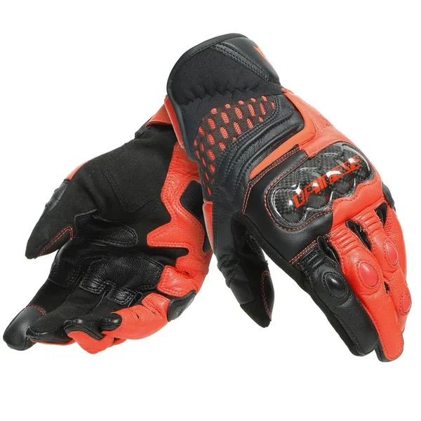 Dainese Carbon 3 Short Gloves Black/Red XXL