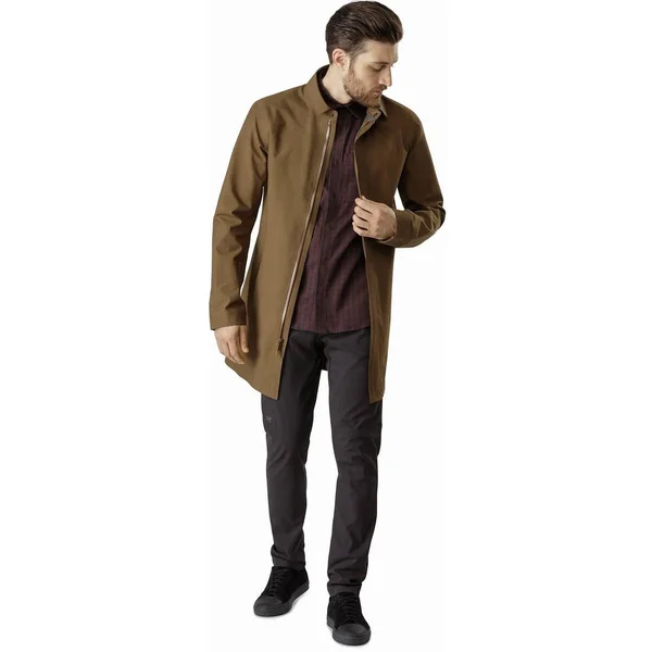 Arc&teryx Keppel Trench Coat Men's (Black II, Small)