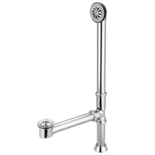 Water Creation Lift and Turn Tub Drain in Chrome - WO-0001-01