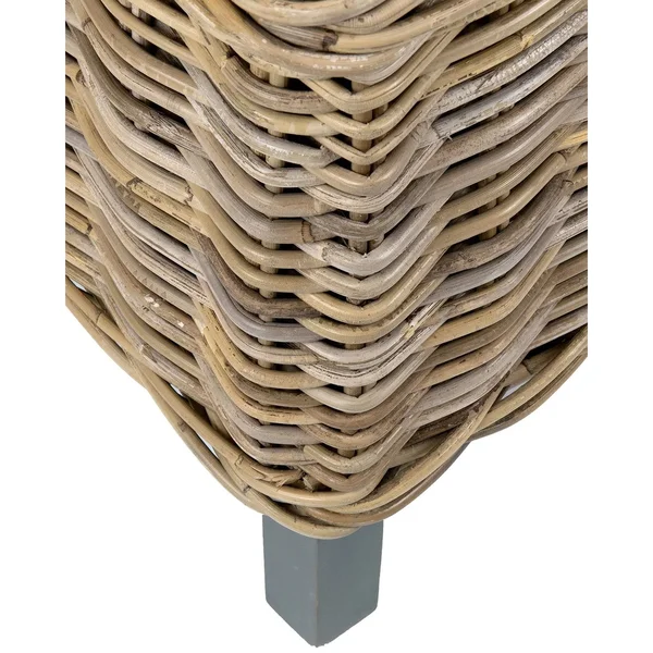 East at Main &s Sumter Grey Rattan Dining Chair
