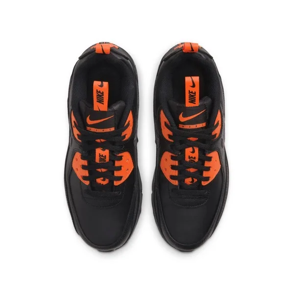 Nike Air Max 90 SE Big Kids& Shoes in Black, Size: 4Y, CT5231-001