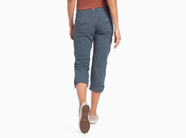 Kuhl Splash Roll-Up Pant, Metal Blue, 4W x 30L