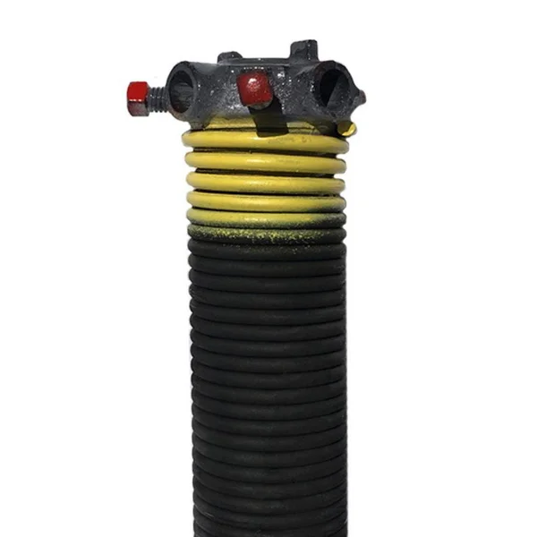 Dura-lift .207 x 1.75 inch x 23 inch Torsion Garage Door Spring (Yellow - Left Wound), Size: 1.75 Inner Diameter