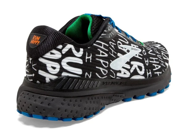 Brooks Adrenaline GTS 20 9.5, Black/White/Multi (Men's)
