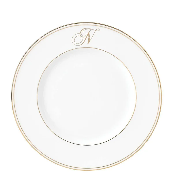 Lenox Federal Gold Monogram Script Accent Plate