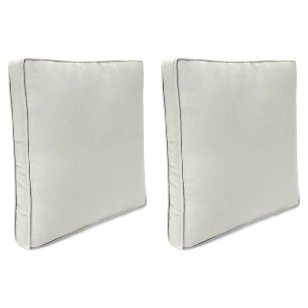 Jordan Manufacturing Sunbrella 20 x 20 in. Cushion - Set of 2 - 20 x 20 inches