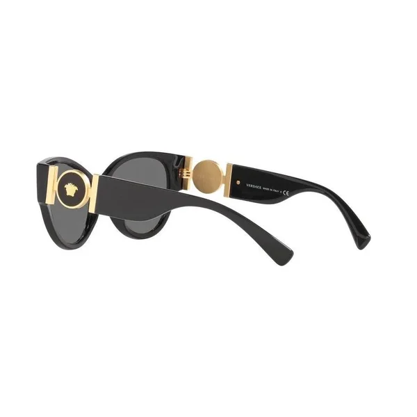 Versace VE4368A GB1/87 Black Cat Eye Sunglasses