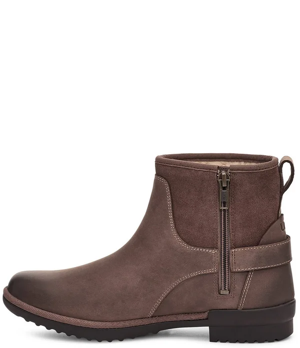 Ugg Women's Selima Black Waterproof Leather