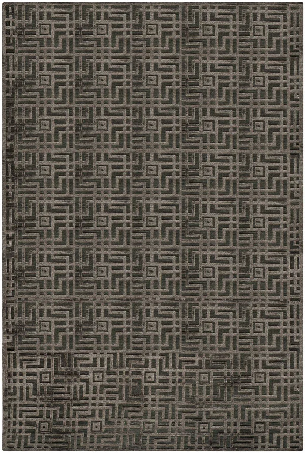 Safavieh Tibetan 426 Area Rug - Charcoal, 2' x 3' Rectangle