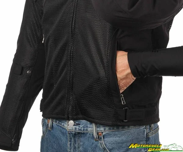 Dainese Air Frame D1 Tex Jacket Black- White -Red 60