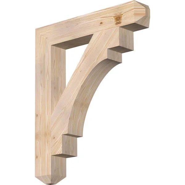 5 1/2x22W x 34x22D x 40x22H Merced Craftsman Smooth BRACKET - Douglas Fir