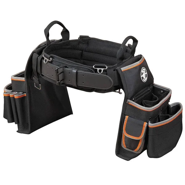 Klein Tools 55429 TRADESMAN Pro Electrician&s Tool Belt, XL