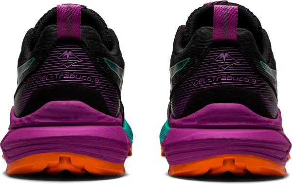 Asics Gel Trabuco 9 Womens Trail Running Shoes - Black-4.5