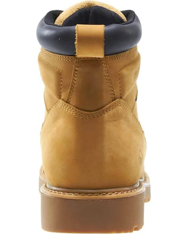 Wolverine Men's Floorhand 6in Waterproof Work Boot - Wheat - 7.5 M