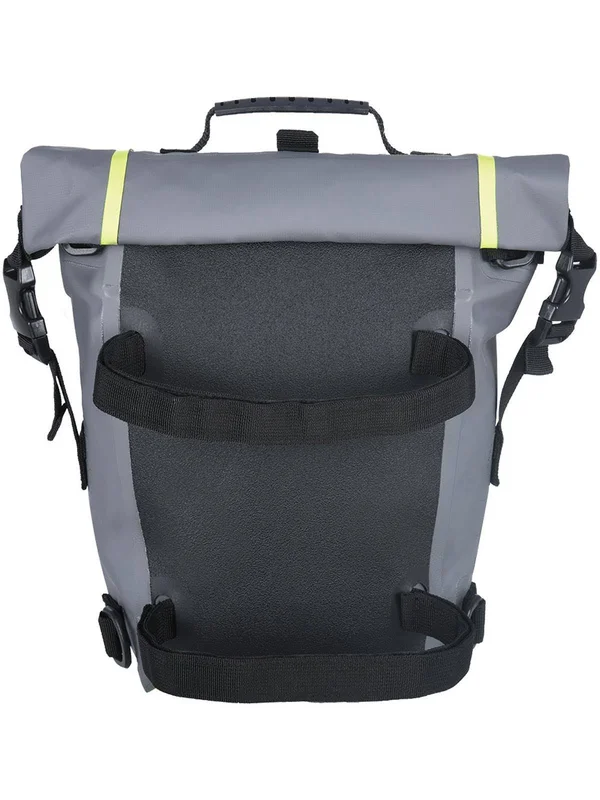 Oxford Aqua T8 Tail Bag, Grey - Black