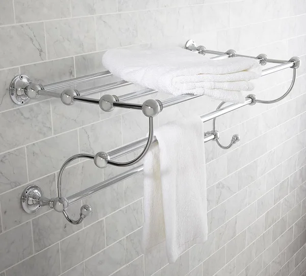 Sussex Train Rack - Chrome Finish - Bath - Bathroom Hardware - Pottery Barn