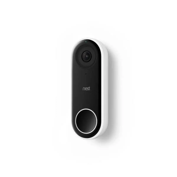 Nest Hello Video Doorbell and Google Nest Cam Outdoor Security Camera