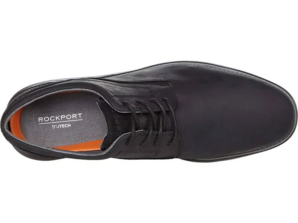 Men's Rockport Garett Plain Toe Oxford - Size: 10.5, Black