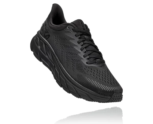 Hoka One One Men's Clifton 7 Black - Black
