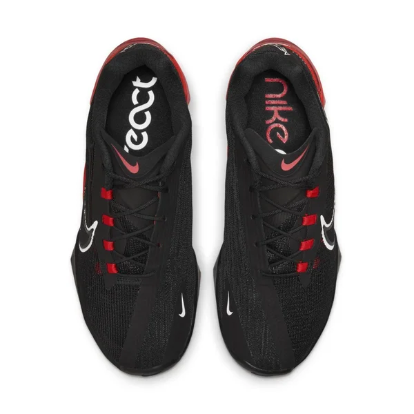 Nike React Metcon Turbo - Mens Training Shoes - Black/White/Chili Red, Size 11.5