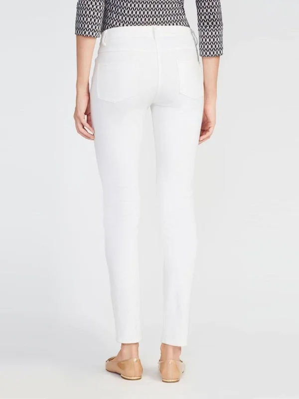 J.Mclaughlin Women's Lexi Jeans White Solid - Size 6