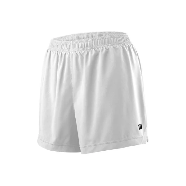 Wilson Women's Team 3.5 Tennis Short, White, Size: Large