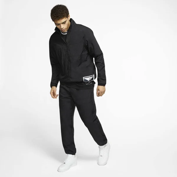 Nike Flight Pants Black/Black/Black - Men's, Size: Medium