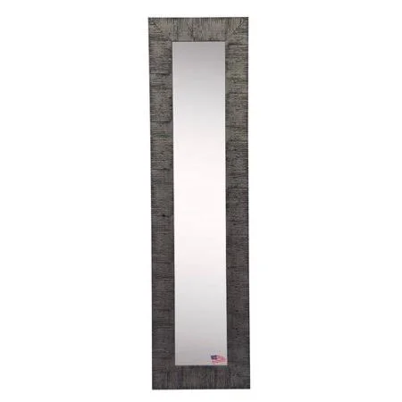 17 Stories Ellington Circle Panel Modern & Contemporary Accent Mirror - Black