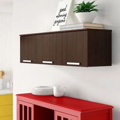 Oleanna Wall Mounted China Cabinet Zipcode Design Color: Espresso