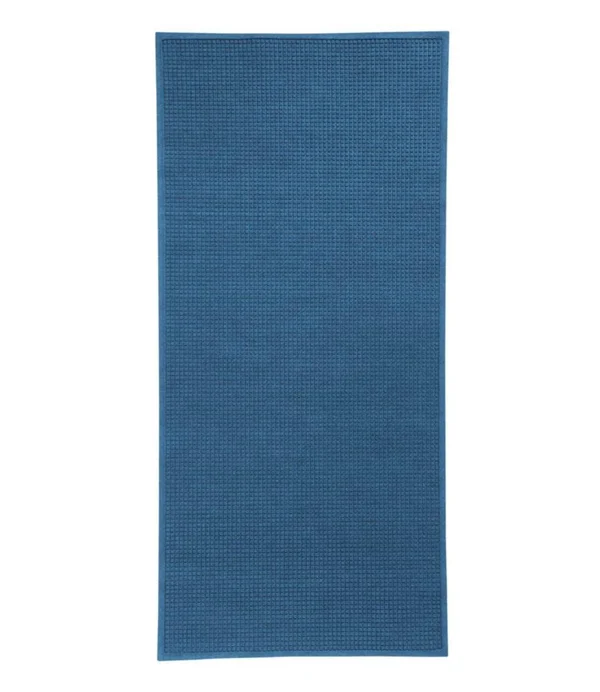 Everyspace Recycled Waterhog Mat - 4& Wide Blue, L.L.Bean