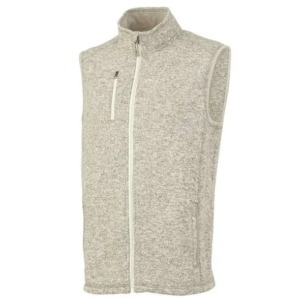 Charles River Apparel Men's Pacific Heathered Vest-9722 - Gray